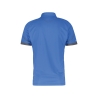 Polo de travail manches courtes anti-UV UPF 50+ antibactérien Bleu azur/gris anthracite – Dassy Traxion