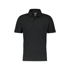 Polo de travail manches courtes anti-UV UPF 50+ antibactérien Noir – Dassy Traxion