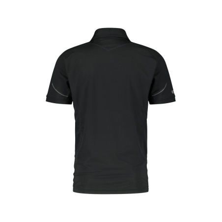 Polo de travail manches courtes anti-UV UPF 50+ antibactérien Noir – Dassy Traxion