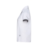 Polo de travail femme coupe cintrée anti-UV respirant Blanc/gris – Dassy Traxion Next Women