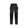 Pantalon de travail multipoches stretch quadri-directionnel Gris/noir – Dassy Rossi Flex