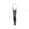 Cotte à bretelles stretch multipoches Cordura Gris/noir coupe courte – Dassy Tronix