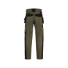 Pantalon de travail multipoches stretch quadri-directionnel Kaki/noir – Dassy Rossi Flex