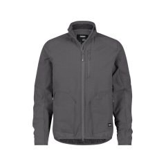 Veste intermédiaire stretch manches préformées dos rallongé Gris anthracite – Dassy Sintra