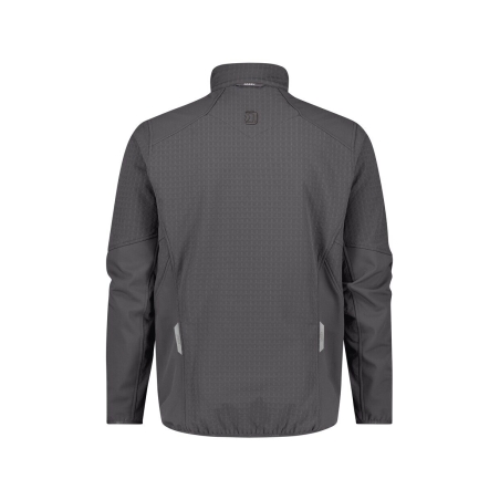 Veste intermédiaire stretch manches préformées dos rallongé Gris anthracite – Dassy Sintra