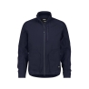 Veste intermédiaire stretch manches préformées dos rallongé Marine – Dassy Sintra