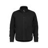 Veste intermédiaire stretch manches préformées dos rallongé Noir – Dassy Sintra