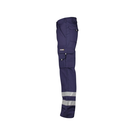 Pantalon de travail multipoches avec bandes réfléchissantes 245 g/m² Marine – Dassy Vegas
