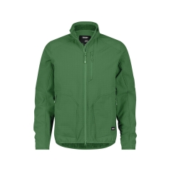 Veste intermédiaire stretch manches préformées dos rallongé Vert orme – Dassy Sintra