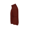 Veste intermédiaire stretch manches préformées dos rallongé Rouge brique – Dassy Sintra