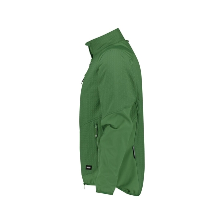 Veste intermédiaire stretch manches préformées dos rallongé Vert orme – Dassy Sintra