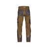 Pantalon de travail stretch multipoches coupe ajustée Camel/gris anthracite coupe longue – Dassy Spectrum