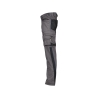 Pantalon de travail stretch multipoches coupe ajustée Gris anthracite/noir coupe longue – Dassy Spectrum