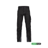 Pantalon de travail stretch multipoches coupe ajustée Noir/gris anthracite coupe longue – Dassy Spectrum