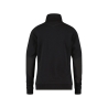 Sweat-shirt femme zippé coudes renforcés Cordura Noir – Dassy Velox Women
