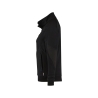 Sweat-shirt femme zippé coudes renforcés Cordura Noir – Dassy Velox Women