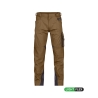 Pantalon de travail stretch multipoches coupe ajustée Camel/gris anthracite – Dassy Spectrum