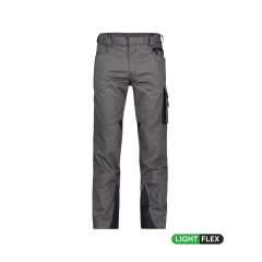 Pantalon de travail stretch multipoches coupe ajustée Gris anthracite/noir – Dassy Spectrum