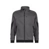Sweat-shirt de travail zippé coudes renforcés Cordura Gris/noir – Dassy Velox Next