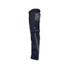 Pantalon de travail stretch multipoches coupe ajustée Bleu nuit/gris anthracite – Dassy Spectrum