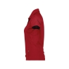 Polo de travail femme manches courtes anti-UV UPF 50+ respirant Rouge/noir – Dassy Traxion Women