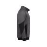 Sweat-shirt de travail zippé coudes renforcés Cordura Gris/noir – Dassy Velox Next