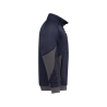Sweat-shirt de travail zippé coudes renforcés Cordura Marine/gris – Dassy Velox Next