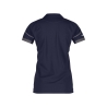 Polo de travail femme manches courtes anti-UV UPF 50+ respirant Bleu nuit/gris anthracite – Dassy Traxion Women