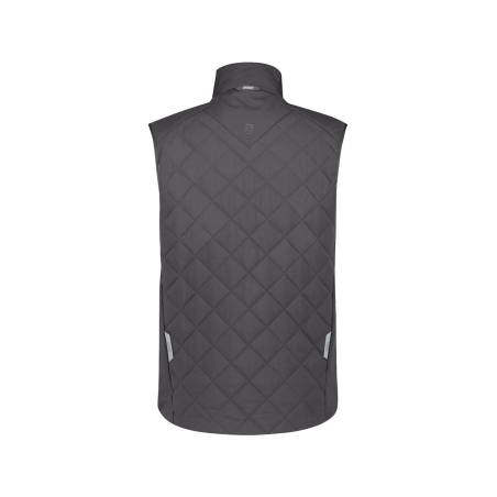 Gilet sans manches matelassé isolant stretch ripstop Gris anthracite – Dassy Yala