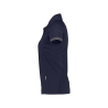 Polo de travail femme manches courtes anti-UV UPF 50+ respirant Bleu nuit/gris anthracite – Dassy Traxion Women