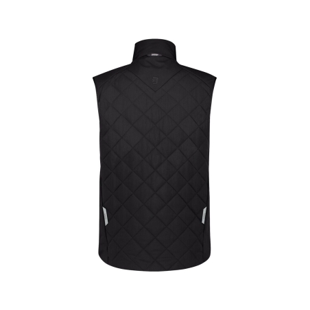 Gilet sans manches matelassé isolant stretch ripstop Noir – Dassy Yala