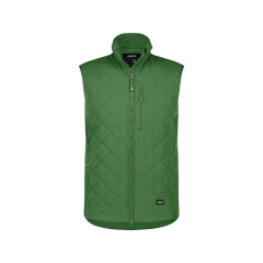 Gilet sans manches matelassé isolant stretch ripstop Vert orme – Dassy Yala