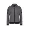 Sweat-shirt de travail femme coupe cintrée coudes Cordura Gris/noir – Dassy Velox Next Women