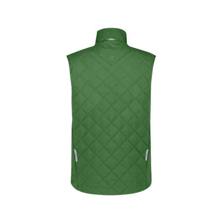 Gilet sans manches matelassé isolant stretch ripstop Vert orme – Dassy Yala