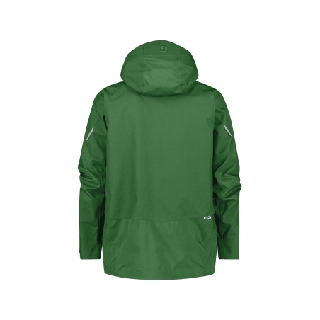 Veste imperméable stretch 3 couches respirante Vert orme – Dassy Virunga
