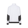 Sweat-shirt de travail femme coupe cintrée coudes Cordura Blanc/gris – Dassy Velox Next Women