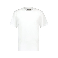 T-shirt de travail col rond adapté au lavage industriel Blanc – Dassy Victor