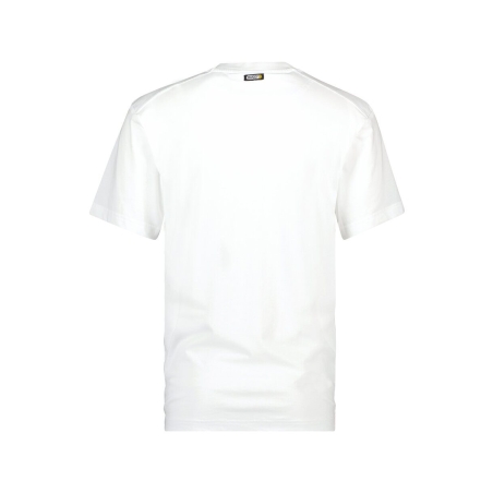 T-shirt de travail col rond adapté au lavage industriel Blanc – Dassy Victor