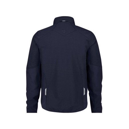 Veste imperméable respirante stretch 3 couches capuche Marine – Dassy Sintra