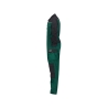 Combinaison de travail bicolore multipoches 245 g/m² Vert/noir – Dassy Cannes