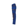 Pantalon de travail bicolore poches genoux Cordura 300 g/m² Bleu roi/marine coupe longue – Dassy Boston