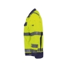 Veste haute visibilité classe 3 polyester coton multipoches Jaune fluo/marine – Dassy Dusseldorf