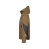 Veste softshell triple couche stretch renforcée Cordura Camel/gris – Dassy Gravity Next