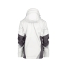 Veste softshell femme triple couche stretch avec capuche amovible Blanc/gris anthracite – Dassy Gravity Women
