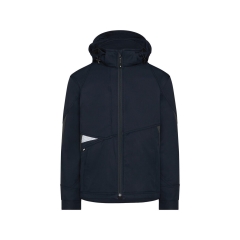 Veste softshell triple couche stretch renforcée Cordura Marine/gris – Dassy Gravity Next
