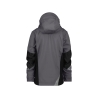 Veste softshell femme triple couche stretch avec capuche amovible Gris anthracite/noir – Dassy Gravity Women