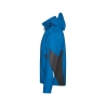 Veste softshell triple couche stretch renforcée Cordura Bleu/gris – Dassy Gravity Next