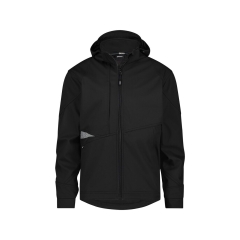 Veste softshell triple couche stretch renforcée Cordura Noir – Dassy Gravity Next