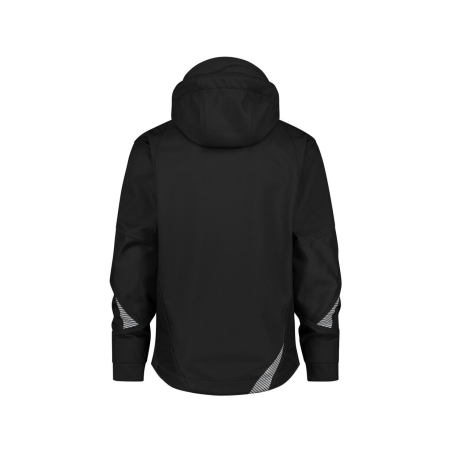Veste softshell triple couche stretch renforcée Cordura Noir – Dassy Gravity Next