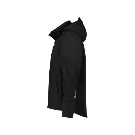 Veste softshell triple couche stretch renforcée Cordura Noir – Dassy Gravity Next